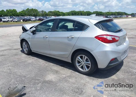 2017 Chevrolet Cruze Lt Auto из США, поврежденный, VIN 3G1BE6SM8HS566935